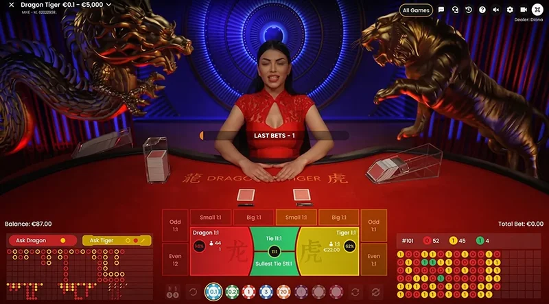 Live Dragon Tiger Online | Fast 2-Card Casino Action PH